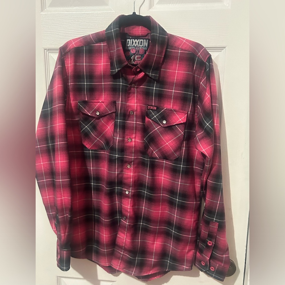 DIXXON Flanne! Men's THE VANISHING ONES Limited Edition Flannel Shirt SIZE S